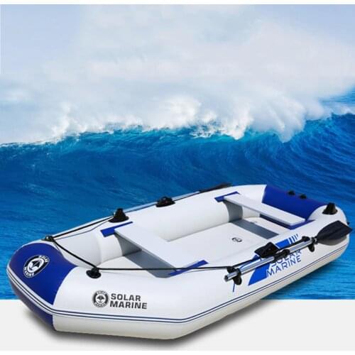 Solarmarine Wholesale 270 CM 4 Person CE Certification High Quality New PVC Dinghy Kayak Canoe Semi Rigid Ocean Inflatable Boats