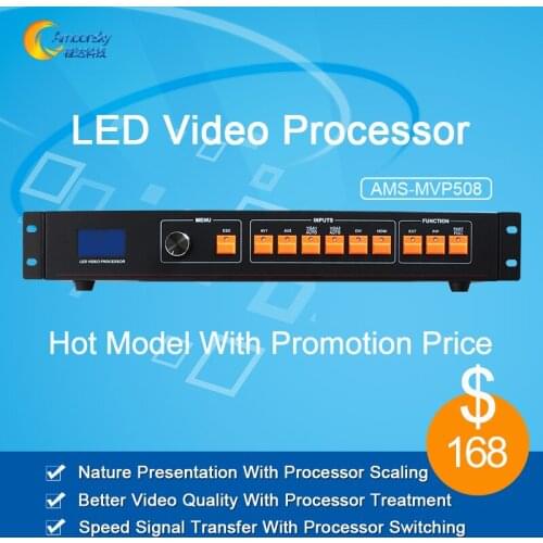 Cheap video wall controller led video processor full color seamless switcher for p3 p4 p5 indoor outdoor full color led display