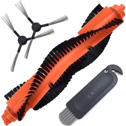 Main brush side brush cleaning tool for mijia wet robot vacuum cleaner 2 vacuum cleaner robots carpet STYJ02YM parts