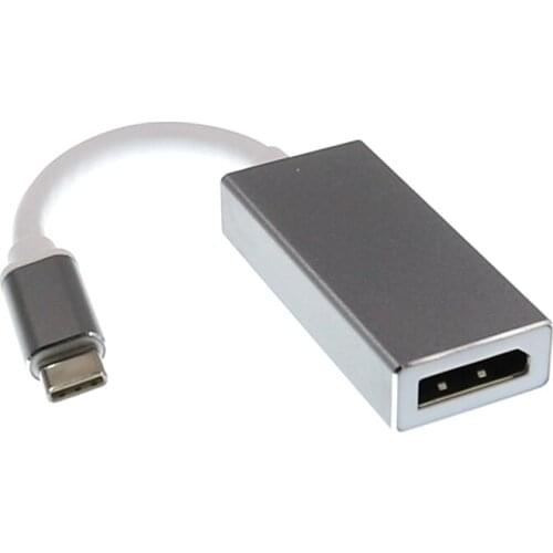 Pingle USB-C to DisplayPort Adapter USB 3.1 Type-C to DP Adapter converter Support 4K UHD 1080P For Macbook Pro Air