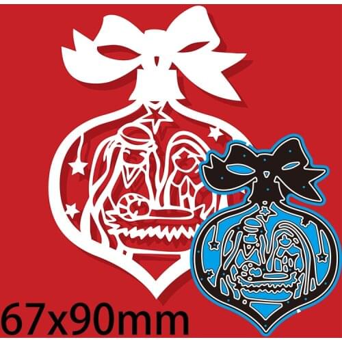 Cutting Dies Gift Bag with Bow Stencil Craft for Scrapbook Stamps Dies Embossing Paper Gift Card 67*90mm