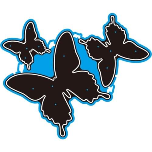 Card Making Supplies Butterflies Metal Cutting Dies Stencil Scrapbooking DIY Album Stamp Paper Card Mold Embossing Decoration