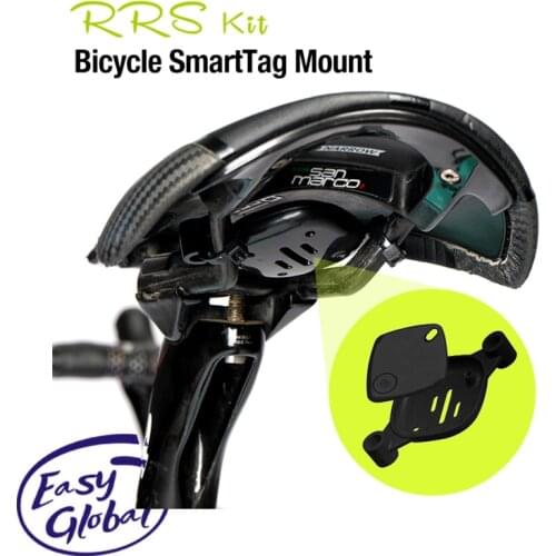 SmartTag Anti-lost Bike Seat Arch Bracket Cage For SmartTag Airtags GPS Locator Tracker Keychain Bottle Holder Protective Case