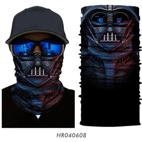 High Elastic Balaclava Neck Gaiter Tube Buff Scarf Breathable Bandana Headband Windproof Hunting Riding Headwear Snood Shemagh