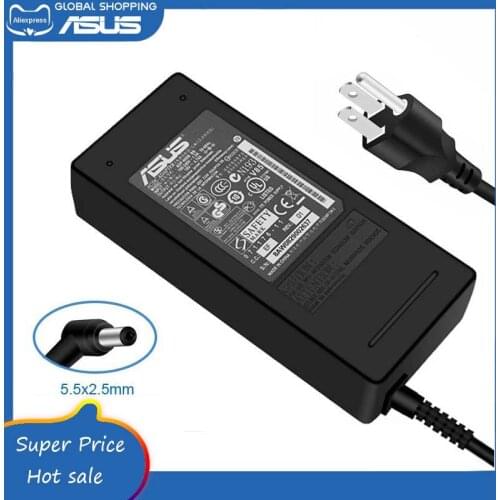 19V 4.74A Asus 90W Laptop Charger AC/DC Adapter For Asus K52F K52J K53E K53S K53SV K53U K55 K550LA K55A K55N K55VD Power Supply
