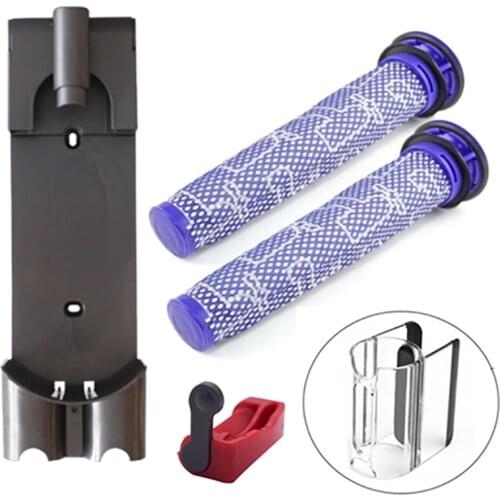 AD-for Dyson V7 V8 V10 V11 Storage Holder Attachment Clip Trigger Lock Bottom Vacuum Cleaner Household Cleaning Tool