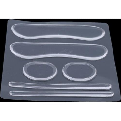 Womens Shoes Stickers Transparent Silicone High Heels Sandals Protector To Prevent Friction Pain Heel Invisible Insoles