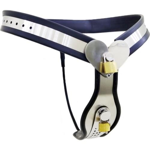 Female Chastity Belt Heart Type Strapon Pants Adult BDSM Bondage Cbt Stainless Steel Metal Chastity Lock Sex Toys For Women