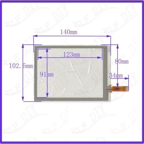 ZhiYuSun New 4nch TOUCH Screen panels 140mm*102mm for GPS or commercial use post 140*102