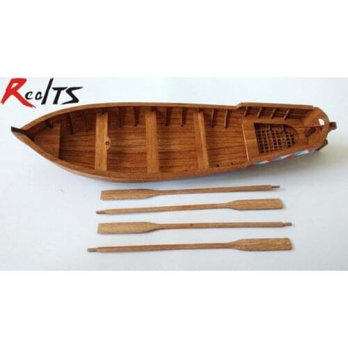 RealTS 1/50 120mm Russian lifeboat woodel boat model kit