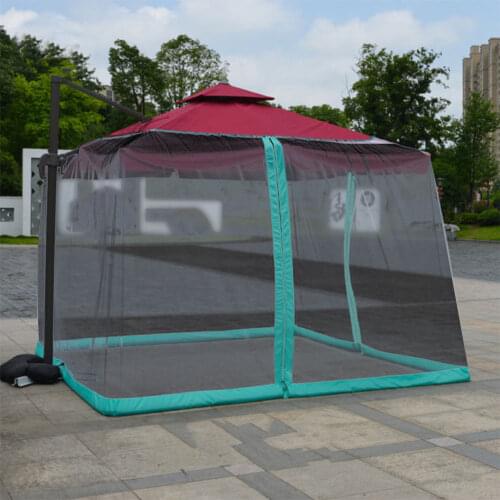 1pc 300x300x230cm Outdoor Mosquito Net Umbrella Home Bed Roman Umbrella Mesh Netting Mosquito Insect Net Double-door Net Tent