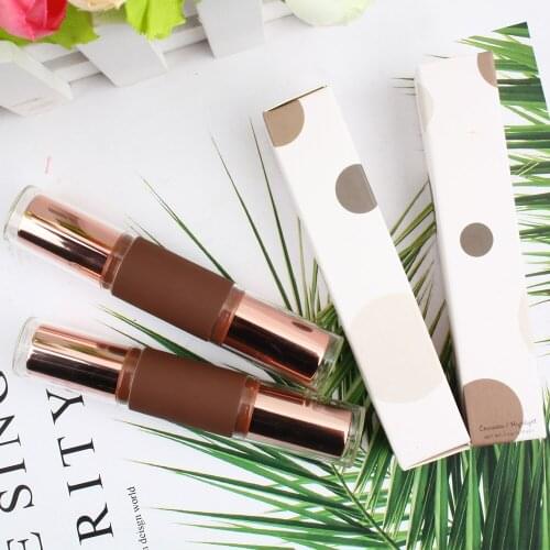 10 Piece Double-head Highlight Trim Great Brighten Shadow Makeup Private Label