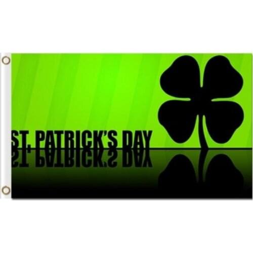 3x5 polyester flag custom design home decoration st patricks day