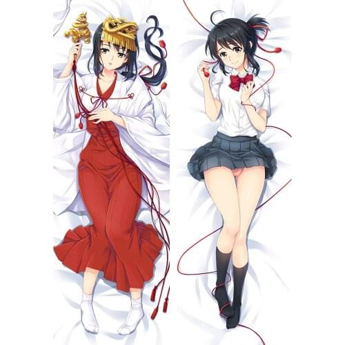 Anime Your Name Decorative Pillow case 3D Pillow Cover Dakimakura Bedding Body Hugging Pillowcase