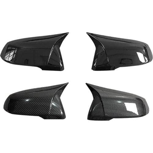 Car Rear View Rearview Side Glass Mirror Cover Trim Frame Side Mirror Caps For-BMW X1 F48 F49 F40 F52 F39