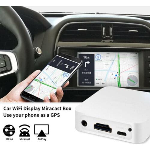 Car WiFi Display Screen Mirroring Link box For Android iOS Phone Navigation Smart Screen HDMI AV Car TV Projector