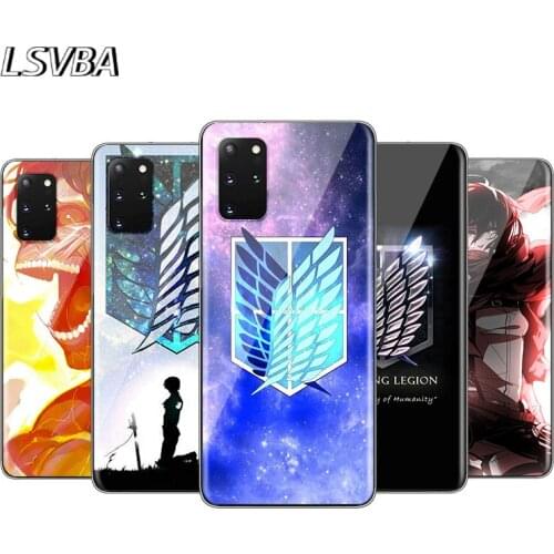 Anime attack on Titan For Samsung Galaxy S20 Plus A01 A11 A21 A21S A31 A41 A51 A71 A81 A91 Ultra 5G Phone Case