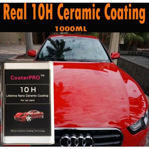 CoaterPRO 10H Permanent Ceramic Coating lifetime super shiny like mirror super water repellent new nanotech from Japan factory