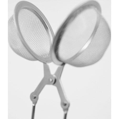 Hot sell ball shape Tea Infuser bucket-Shaped 304#Stainless Tea strainer Infuser Spoon Filter