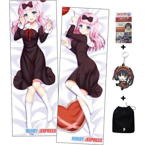 Hobby Express Chika Fujiwara Dakimakura Japanese Otaku Waifu Hugging Body Pillow Cover ADP94029