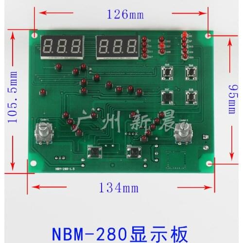 NBC Inverter Gas Shielded Welding Machine Panel Main Control Board Circuit Board Current Regulating Circuit Board