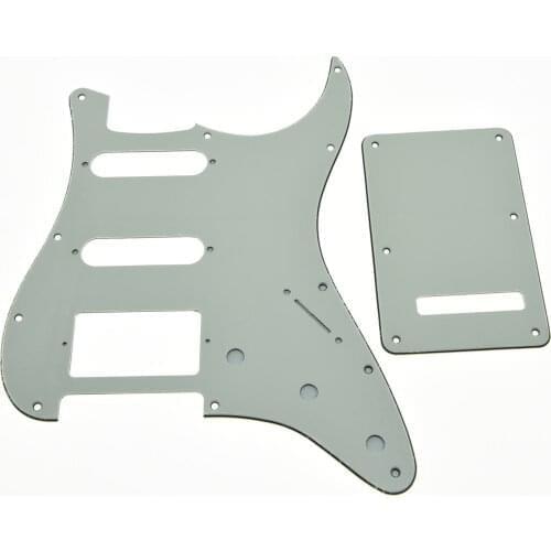 KAISH Ivory/Parchment ST HSS Guitar Pick Guard Back Plate