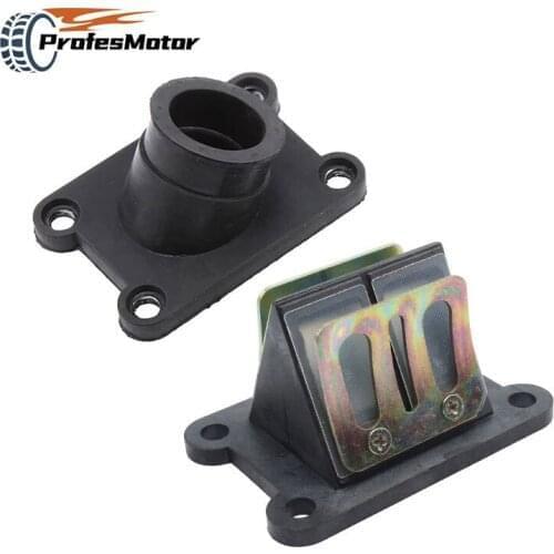 Motorcycle Mainfold Boot Valves Intake Pipe Manifold reed valve For 50 SX50 50cc 65 SX sx Pro Senior MINI Junior