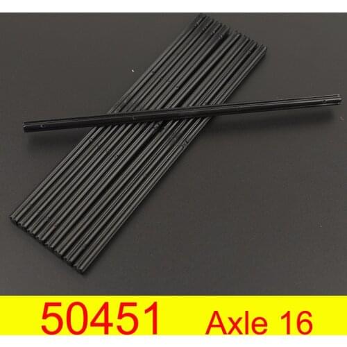 10PCS 50451 Axle 1x16 Building Block Bricks Accessories Compatible Assembly Parts MOC DIY Education Toys