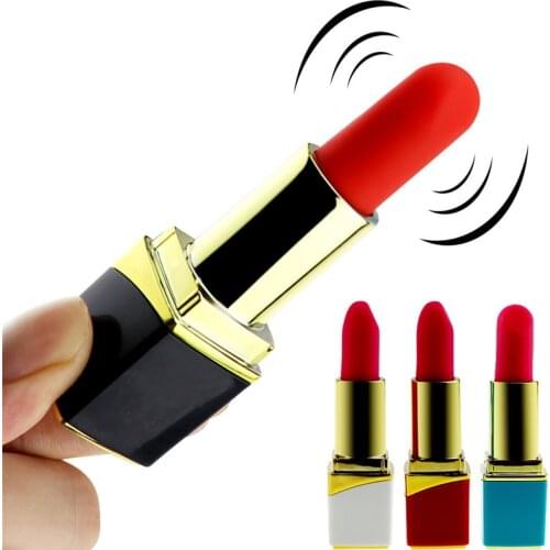 Lipsticks Vibrator Mini Secret Bullet Vibrator Clitoris Stimulator G-spot Massage Sex Toys for Woman Masturbator Quiet