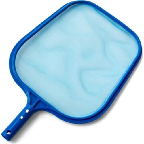 Swimming Pool Cleaner Supplies Professional Heavy Duty Pool Leaf Rake Fine Mesh Frame Net Swimming Pool Cleaning Leaf Skim Net