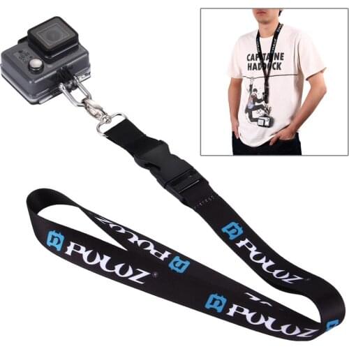 PULUZ 60cm Detachable Long Neck Strap Lanyard Sling for GoPro NEW HERO /HERO6 /5 /5 Session /4 Session /4 /3+ /3 /2 /1, Xiaoyi