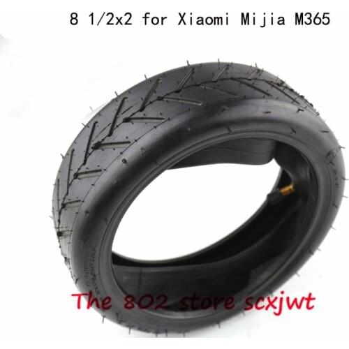 Size 8 1/2x2 inner and outer tire FOR Xiaomi Mijia M365 Electric Scooter 8 1/2*2 Inflation Wheel Tyres Pneumatic Tyre parts
