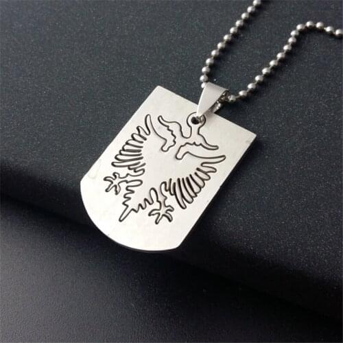 RONGQING 10pcs/lot animal religion totem Titanium steel Stainless steel necklace Cosplay Gifts for Men Women 2018 Christmas Gift