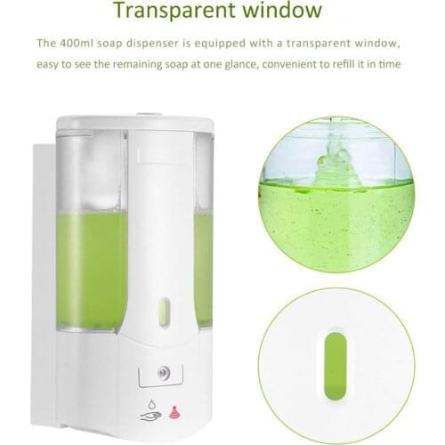 Shampoo Lotion Shower Gel Foam Bottles Automatic Liquid Soap Dispenser Wall Mounted Smart Sensor Hand Washing Container
