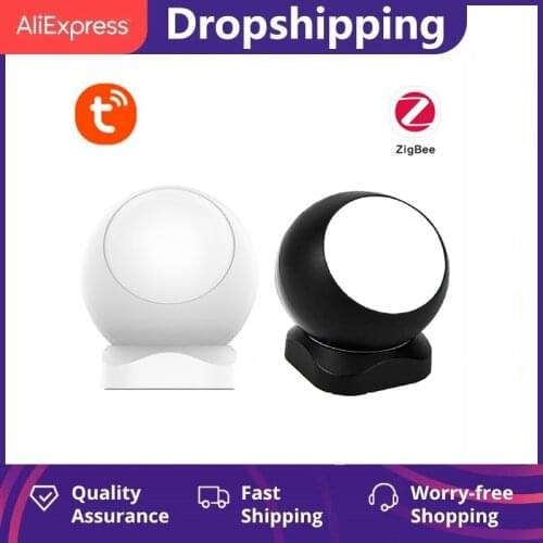 Mini PIR Sensor Tuya Zigbee Motion Sensor Smart Infrared Human Body Detector APP Push Alarm Passive Infrared For Smart Home