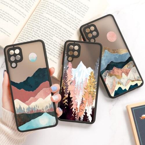 Camera Protection Case For Samsung A50 Case Hard PC Fundas For Samsung A12 A20S A21S A30 A31 A32 A42 A51 A52 A70 A72 M31 Cover