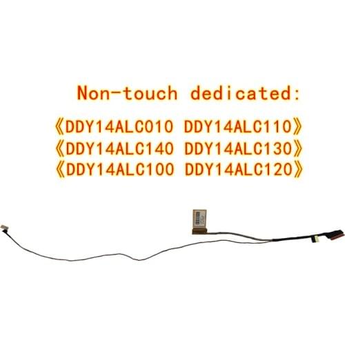 TOUCH laptop LCD LED LVDS Display Ribbon cable DDY14BLC120 FOR HP 15-P 15-K 15-V 15Z-P000