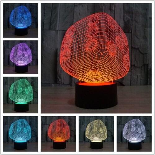 1piece Usb Led 3d Lamp Power Bank Night Light Night Light For Children Christmas gifts Nightlight