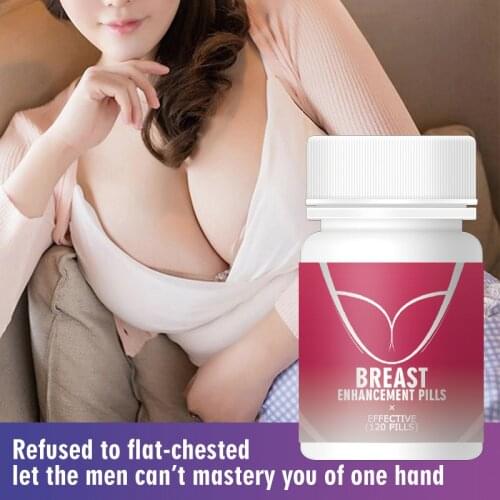 120pill Best Up Size Bust Care Breast Enhancement pill Breast Enlargement Promote Female Hormones Breast Lift Firming Massage