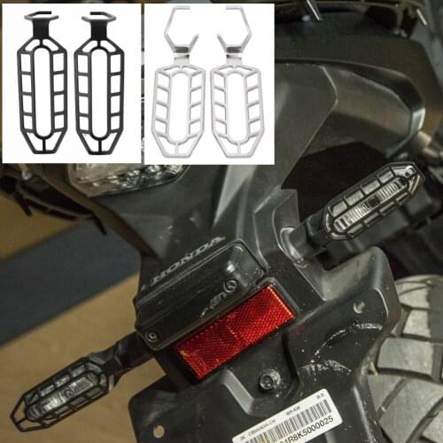 2pcs Stainless Steel Front or Rear Turn Signal light Protector Guard Covers For Honda CB500X 2019 2020 CB 500X Accessories Motor
