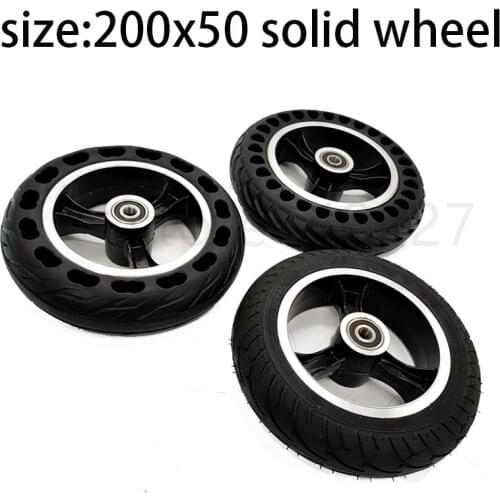 8 Inch 200x50 Tube Tire with Alloy Wheel Rim 200*50 Tyre Wheel Hub for Kugoo S1 S2 S3 C3 MINI Electric BIKE
