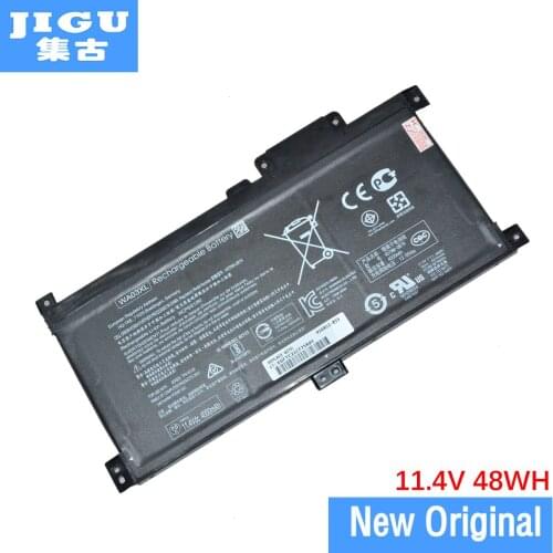 JIGU 11.4V 48WH TPN-W126 WA03XL WAO3XL Original Laptop Battery For HP For Pavilion X360 15-br000 15-BR010ND X360 15-br030ng