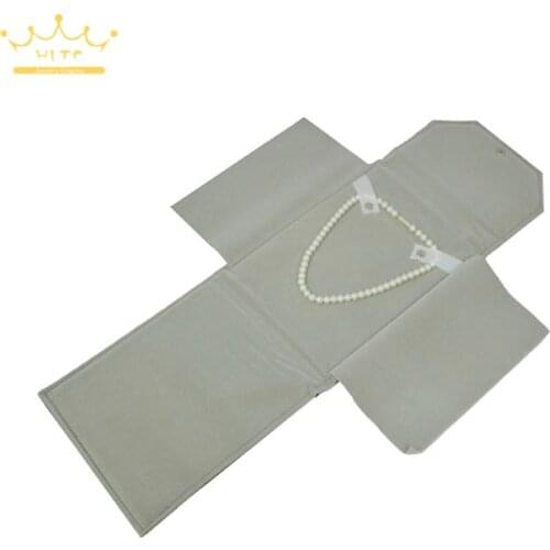 Free Shipping Jewelry Storage Bag for Travel Portable Carring Case Velvet Organizer Bags Necklace Storage Box 22*18cm