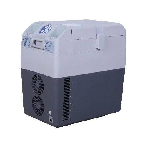 Free shipping to United Arab Emirates 30L Car Refrigerator Portable Home Solar Powered Energy Fridge Camping Freezer Compressor