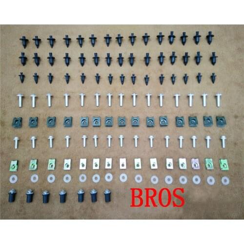 Fairing Bodywork Kit Bolts Screws For Fit For HONDA BROS 88-90
