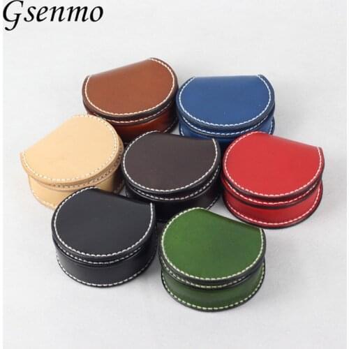 Top Quality Genuine Leather Coin Pocket Black Blue Green Wallets Bags Cute Monkey Earphone Storage Bag Card Holder Change Purse
