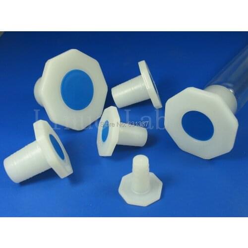 Lab plastic stopper pp materials size 10/19 . 12/21