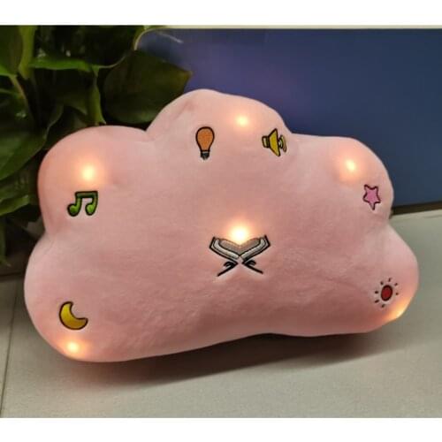 Hot Sale Children Educational Prayer Quran Dua Pillow Speaker + Light & Sound Cloud Islam Quran Talking Islamic Doll Toy Eid Gif