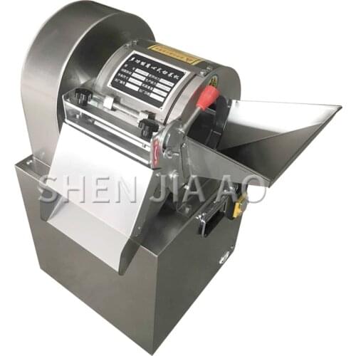 220V Commercial Electric Vegetable Cutter Machine kitchen Stainless Steel Rotate Slicer Potato Fries Cutting Machine 300KG/H HOT