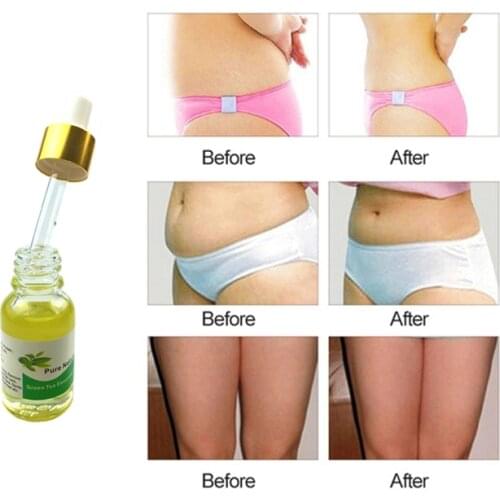 Potent Effect Green tea Essential oil Lose Weight in 10 days burning fat slimming Paste for Belly lost weight cream 10ml
